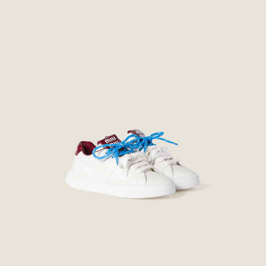 Leather sneakers