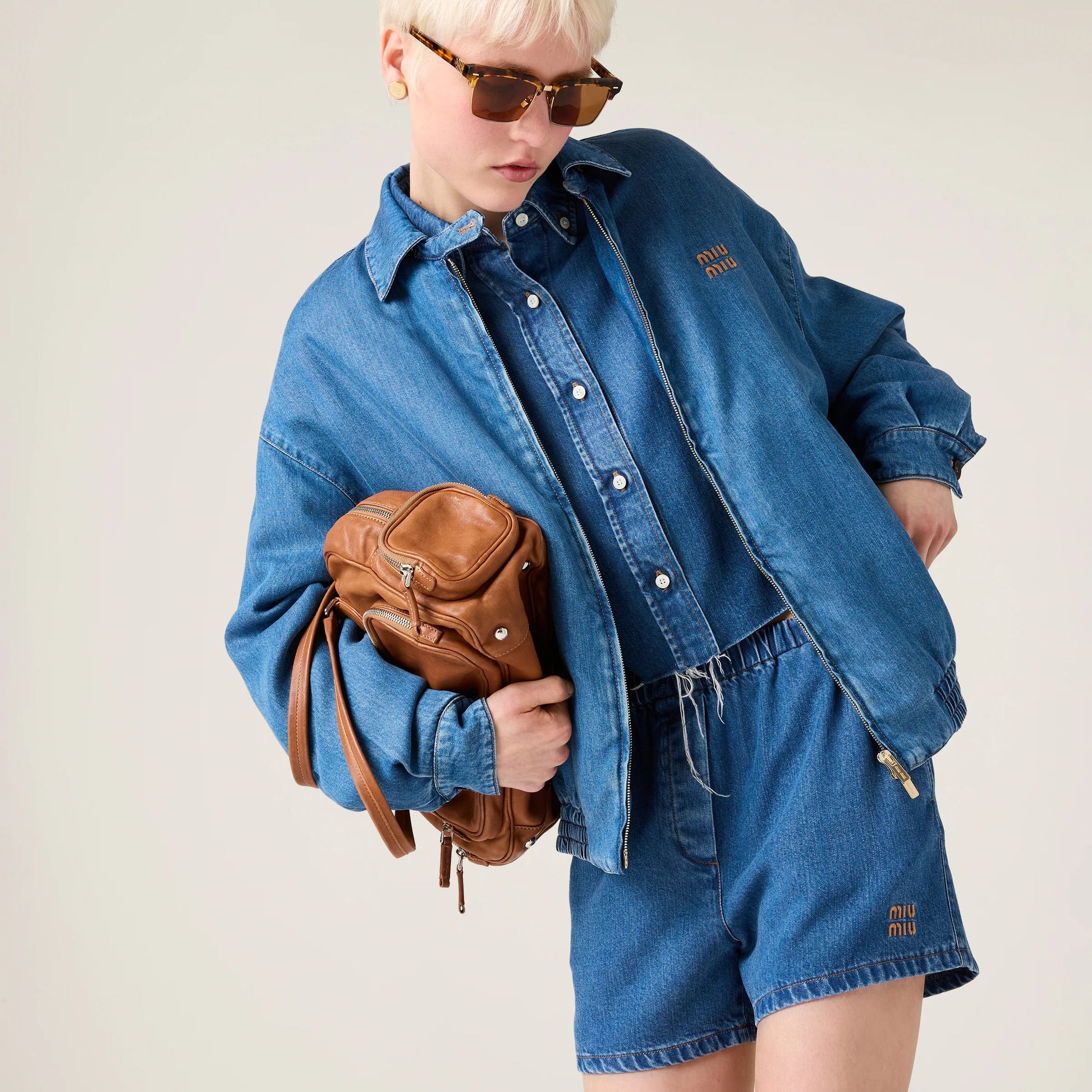 Denim Bermudas