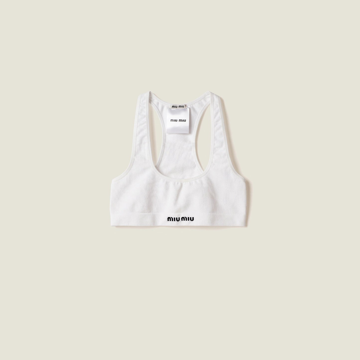 Seamless racerback top
