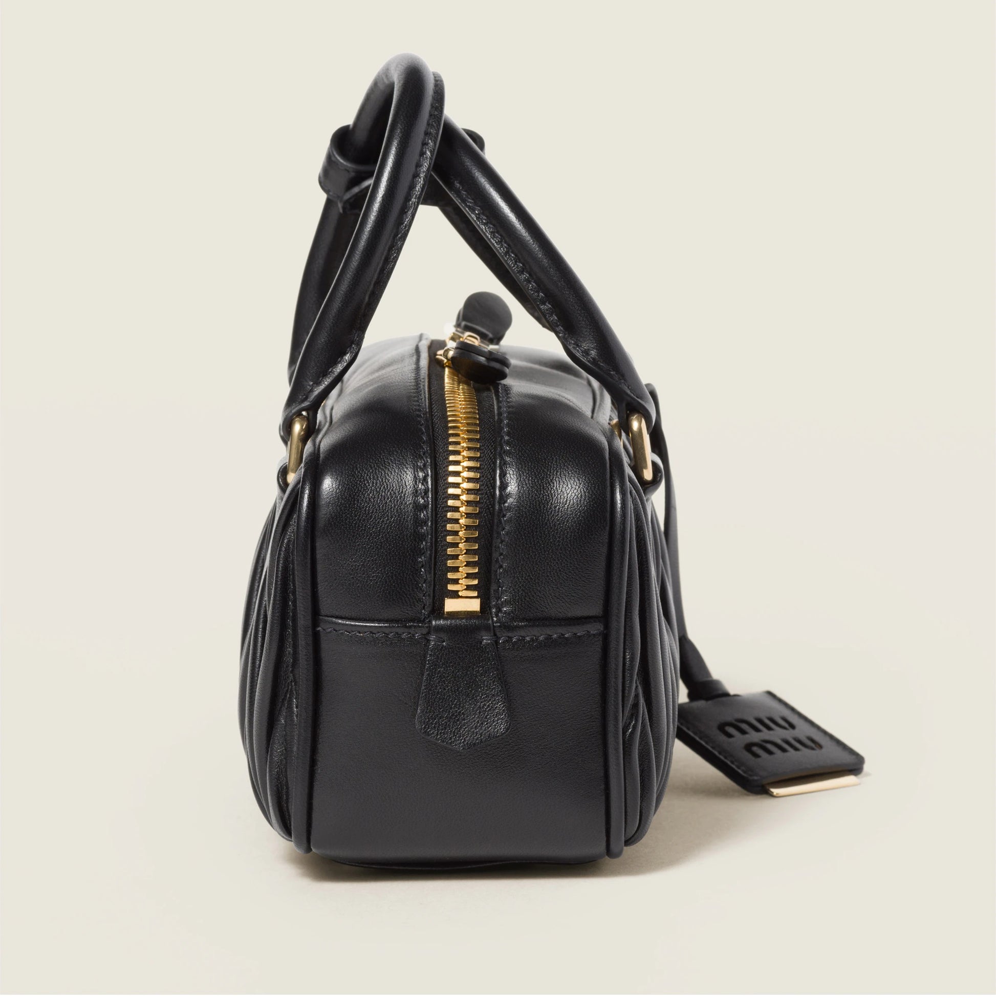 Arcadie matelassé nappa leather bag