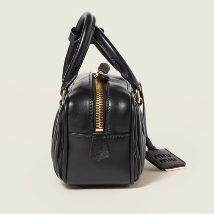 Arcadie matelassé nappa leather bag