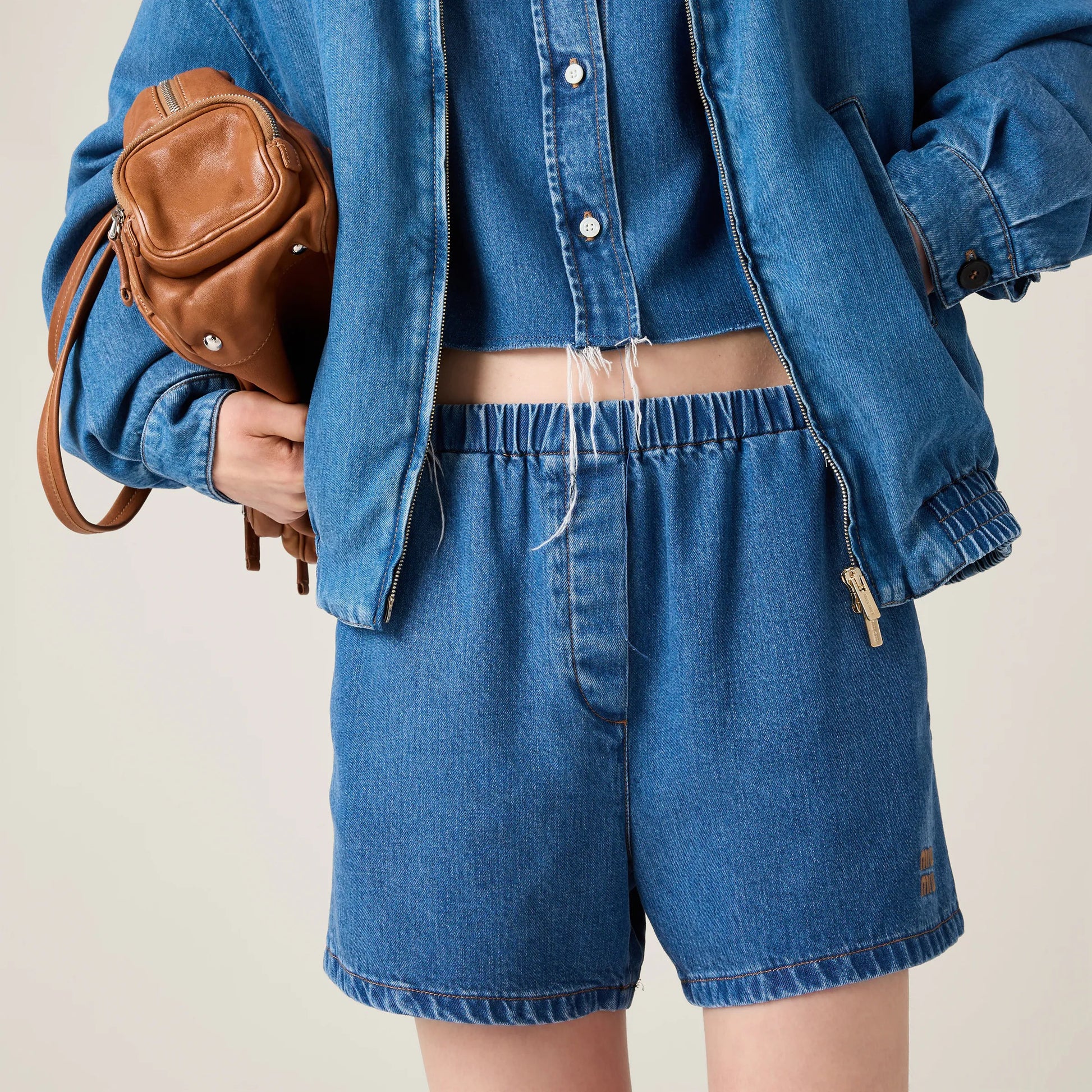 Denim Bermudas