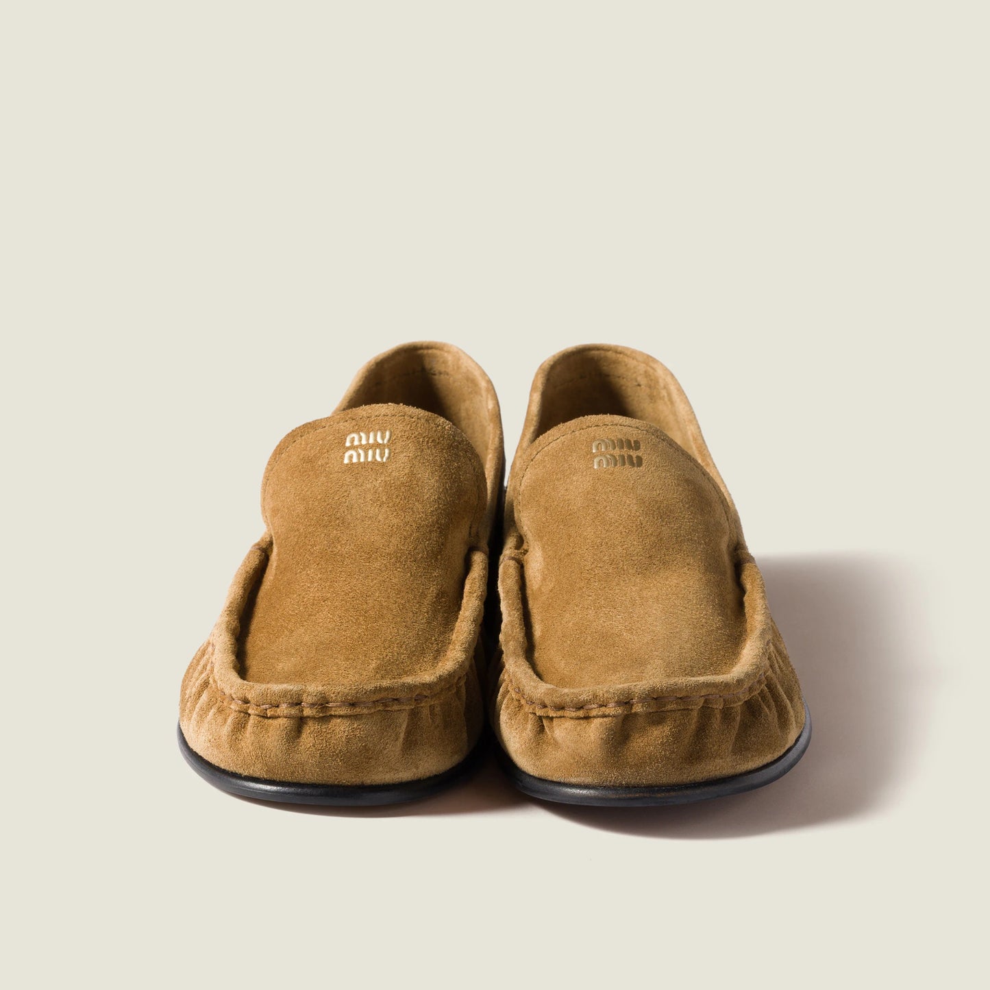 Suede loafers