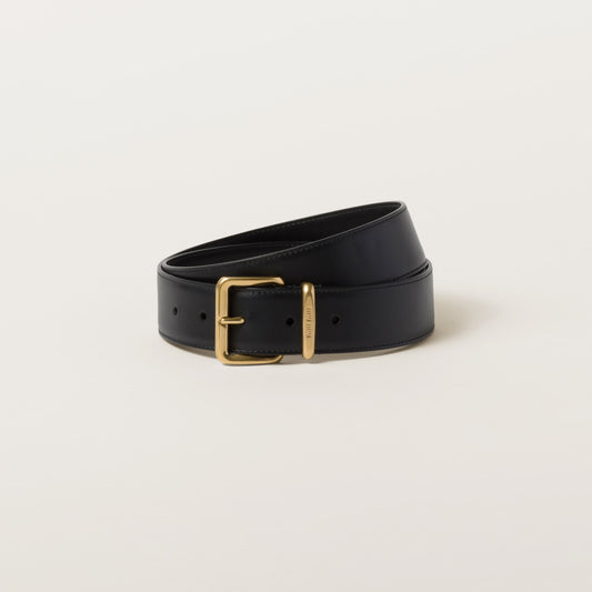 Leather belt