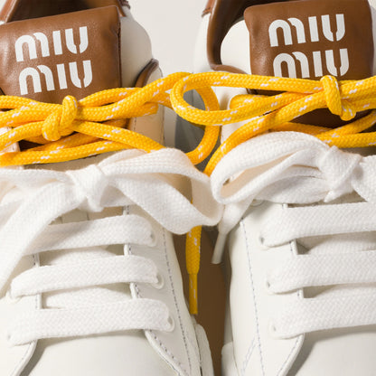 Leather sneakers