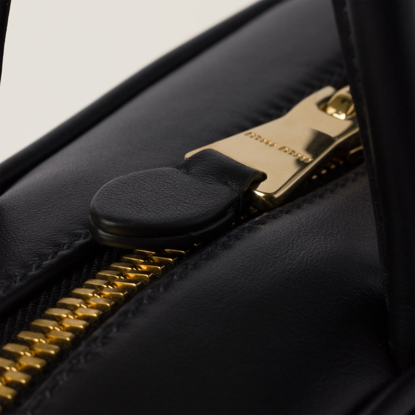 Beau leather top-handle bag