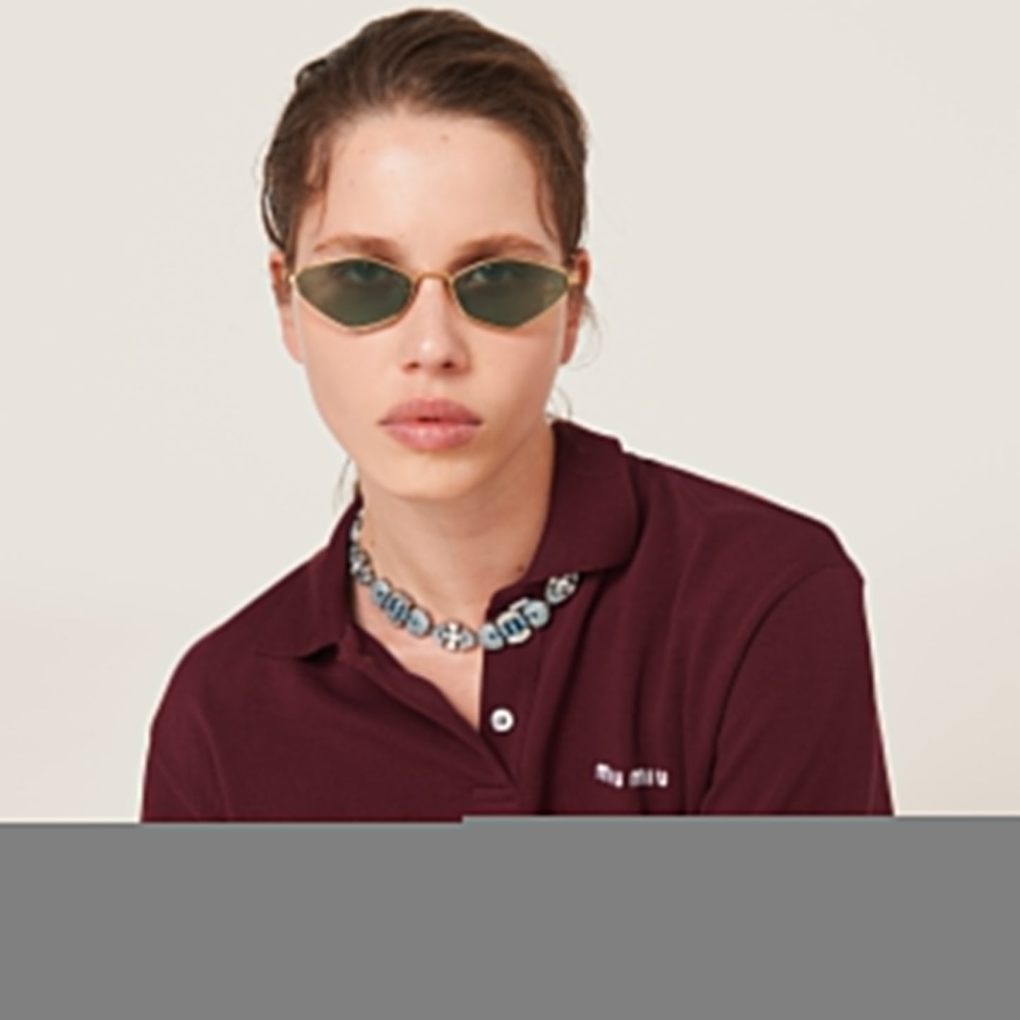 Miu Miu Logo sunglasses