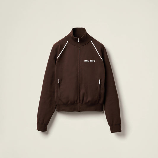 Technical yarn sweatshirt