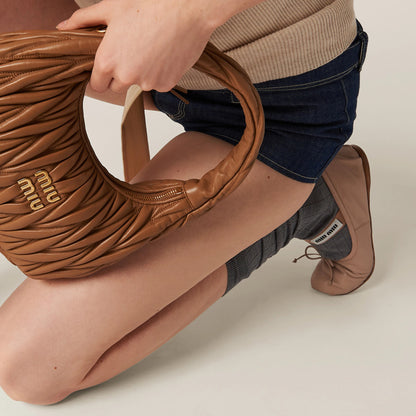 Leather ballerinas