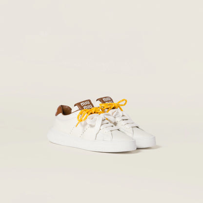 Leather sneakers