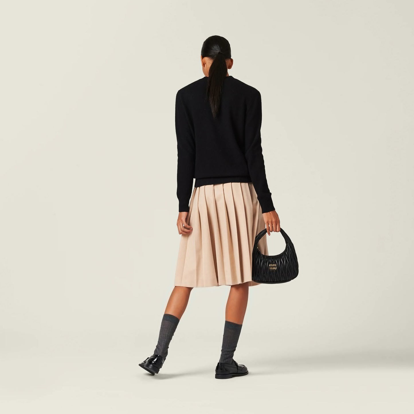 Wool and cashmere sweater