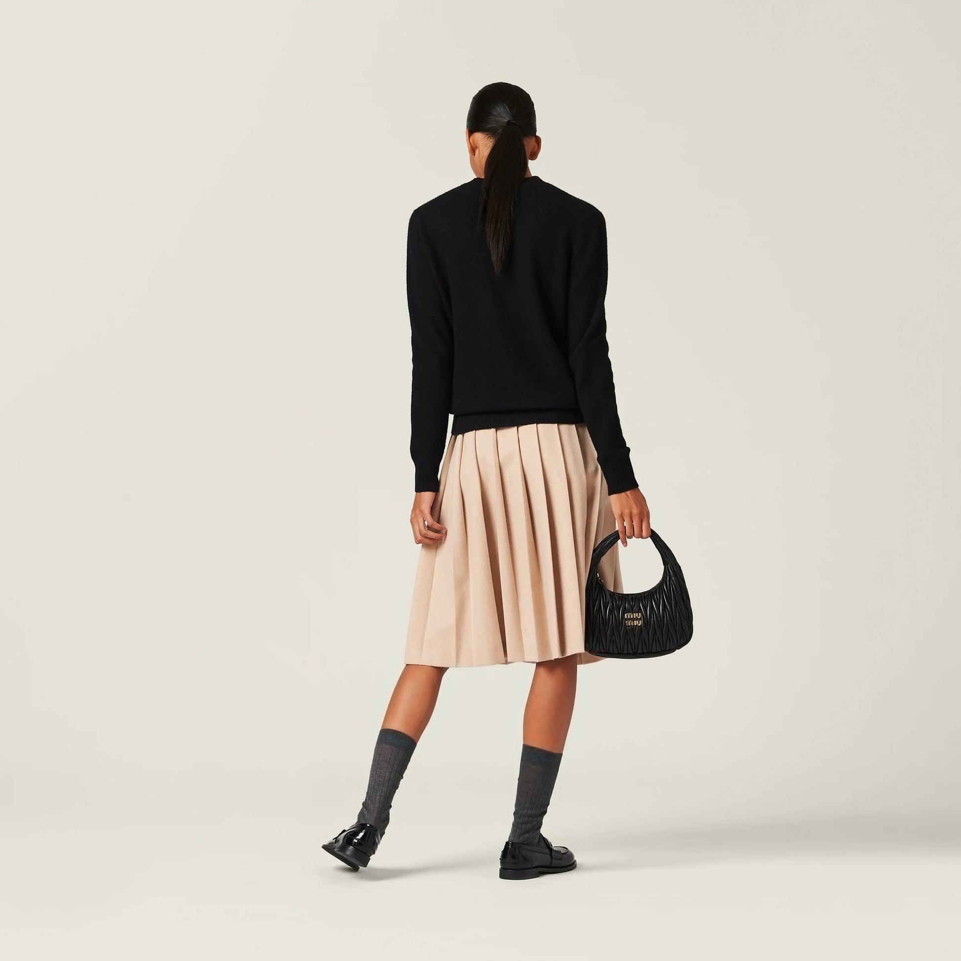 Wool and cashmere sweater