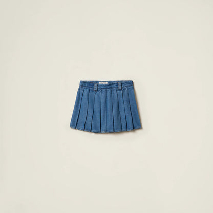 Denim miniskirt