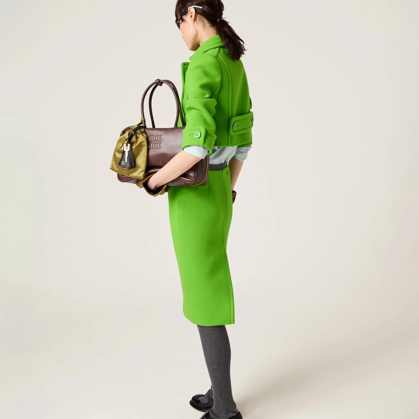 Beau leather bag