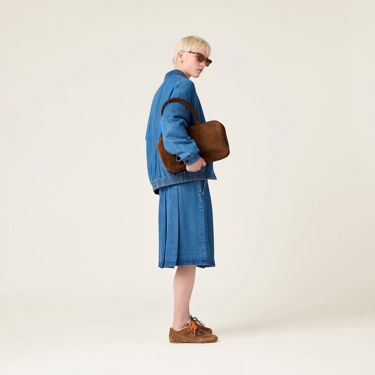 Suede Beau bag