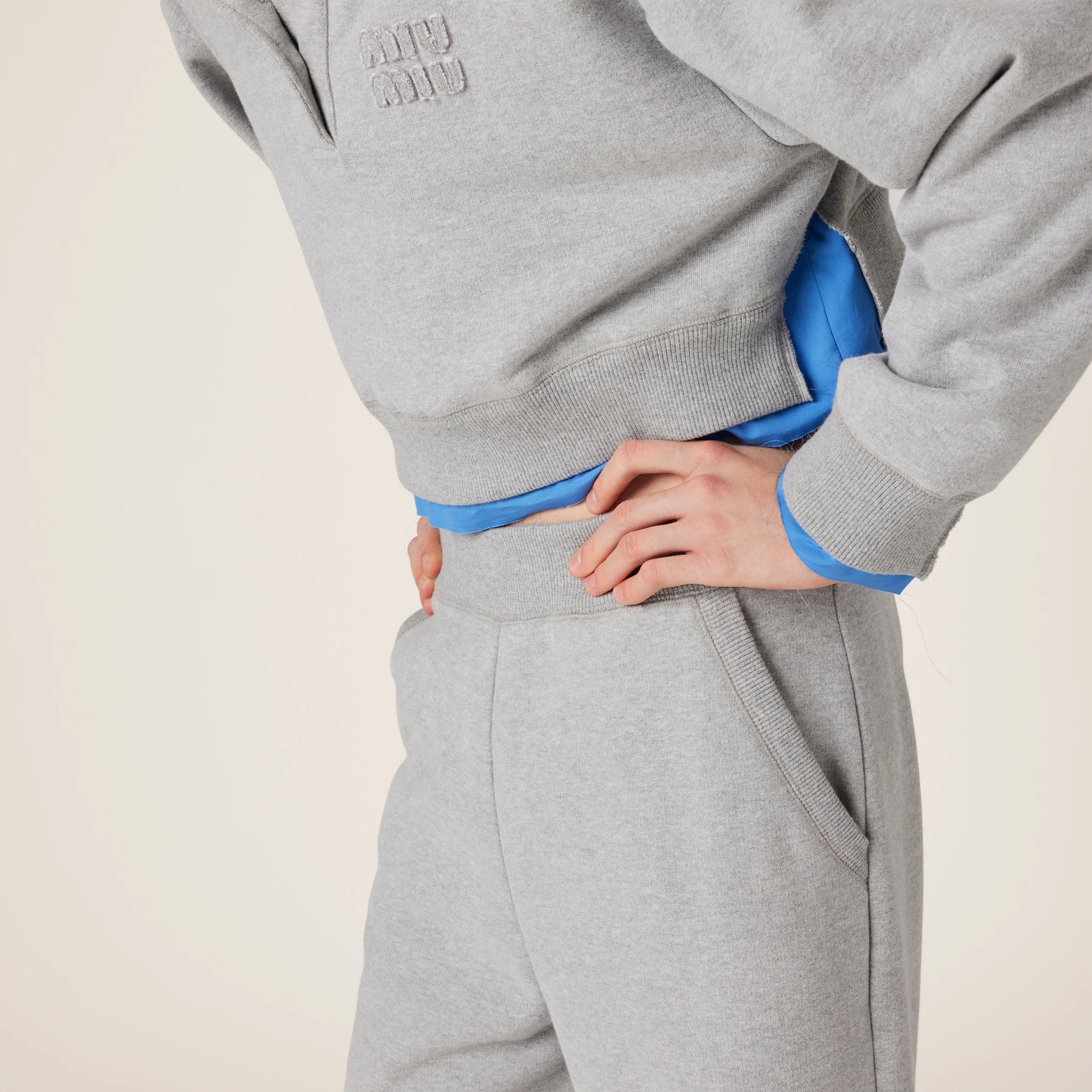 Cotton fleece pants