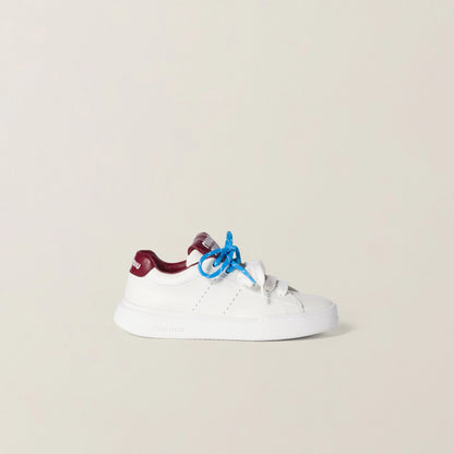 Leather sneakers