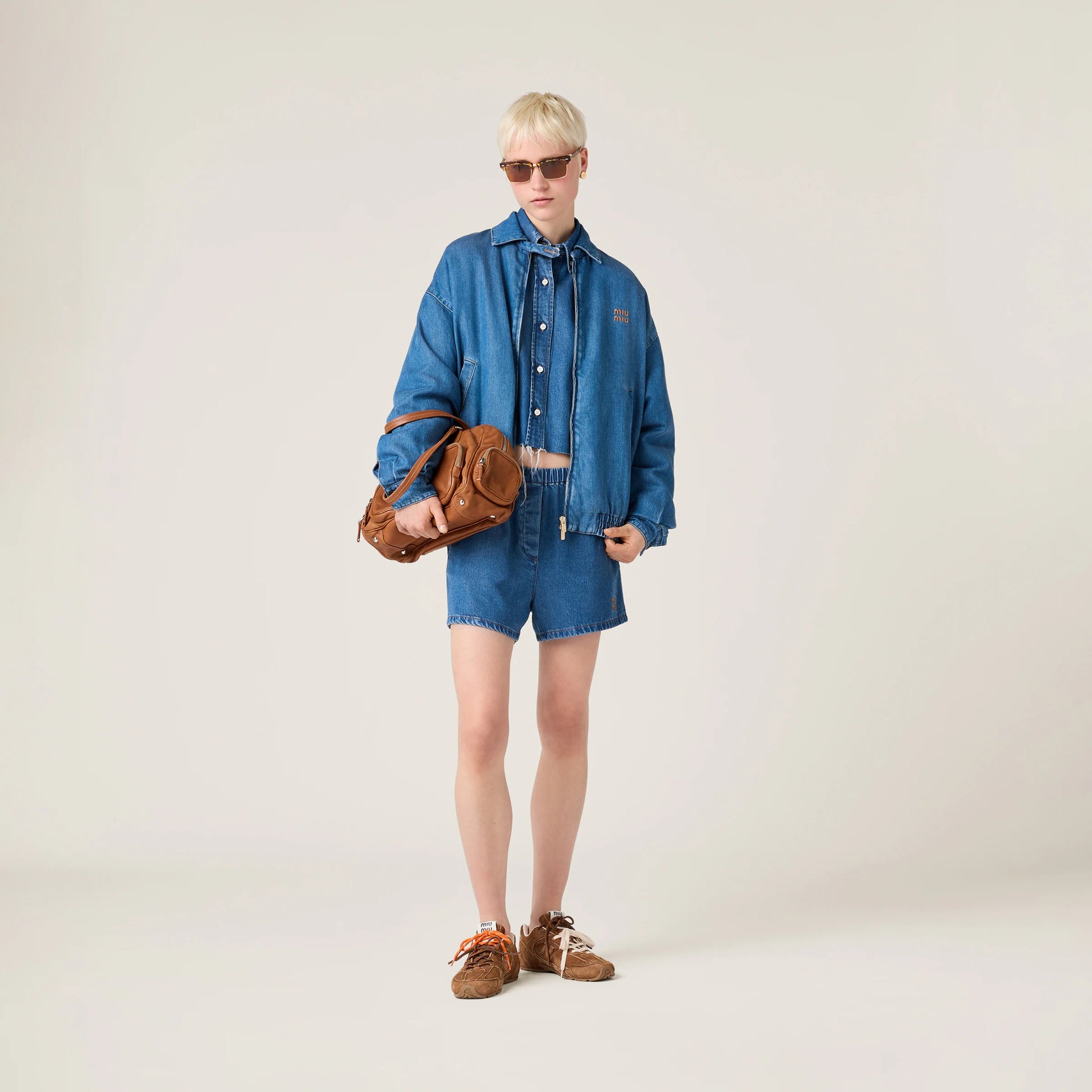 Denim Bermudas