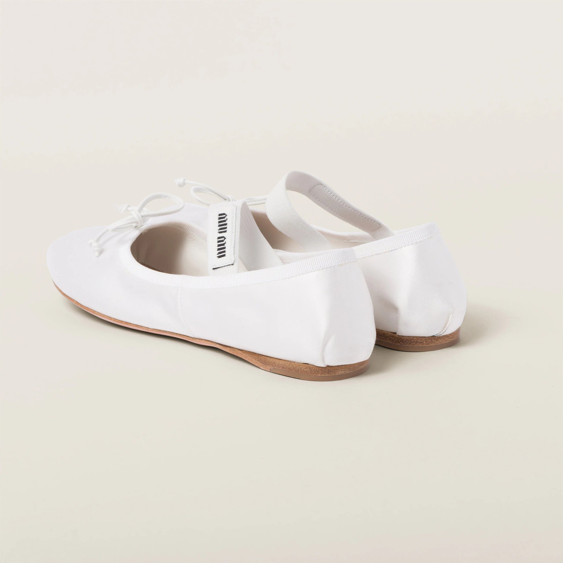Satin ballerinas