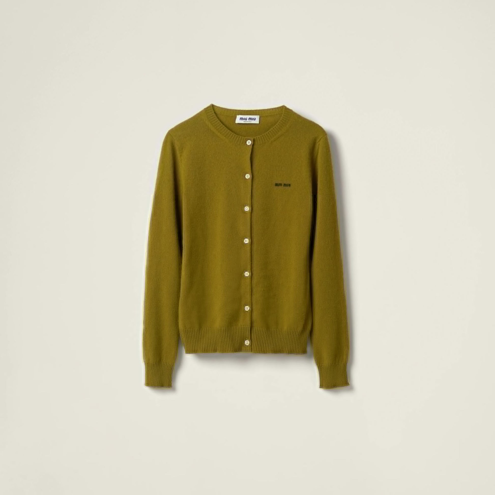 Cashmere knit cardigan