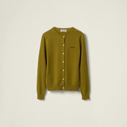 Cashmere knit cardigan