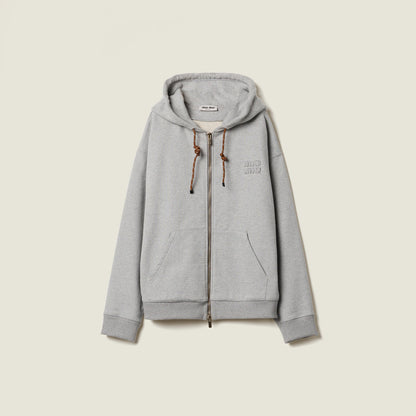 Cotton fleece sweatshirt