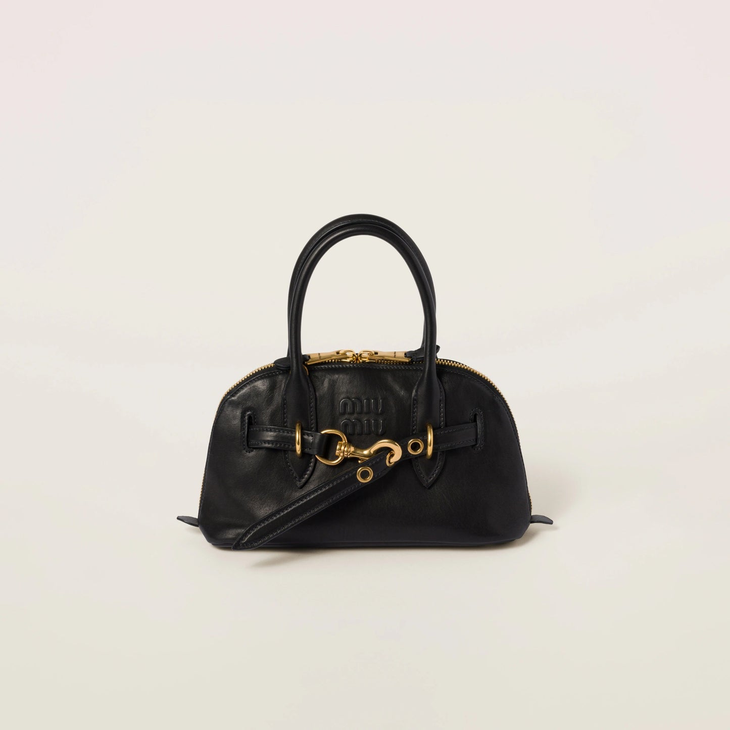 Aventure nappa leather top-handle bag