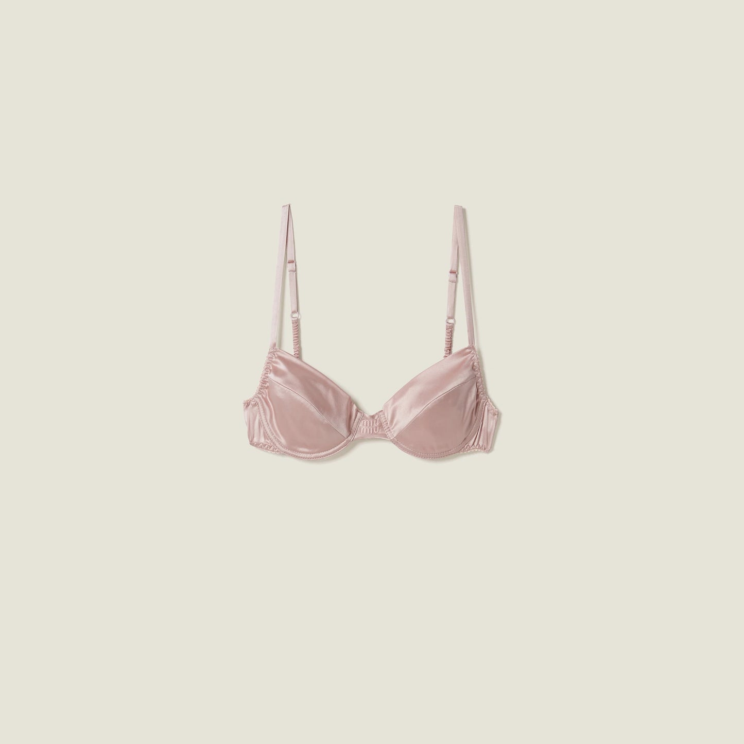 Satin bra