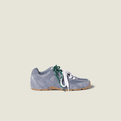 New Balance X Miu Miu 530 SL suede and mesh sneakers