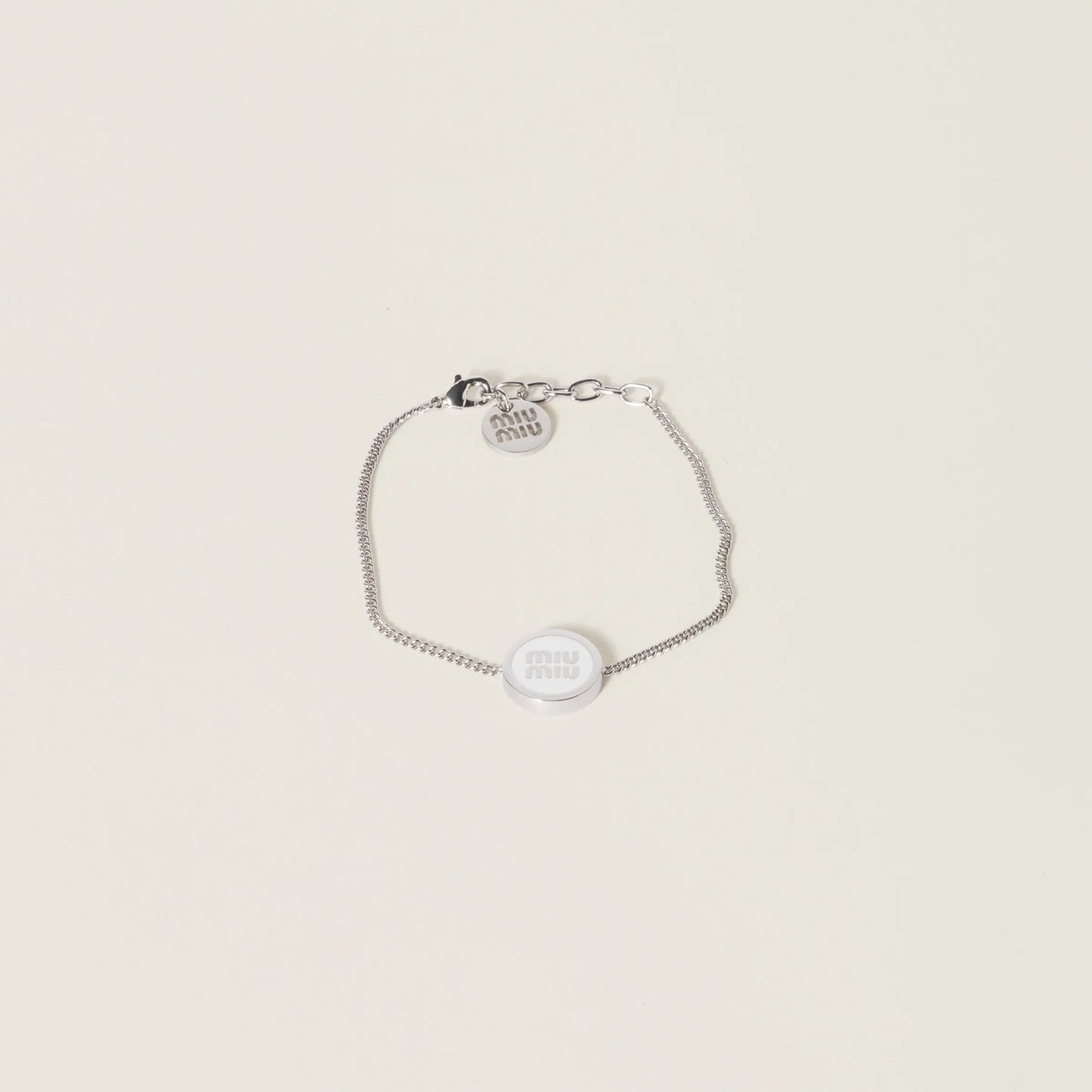 Enameled metal bracelet