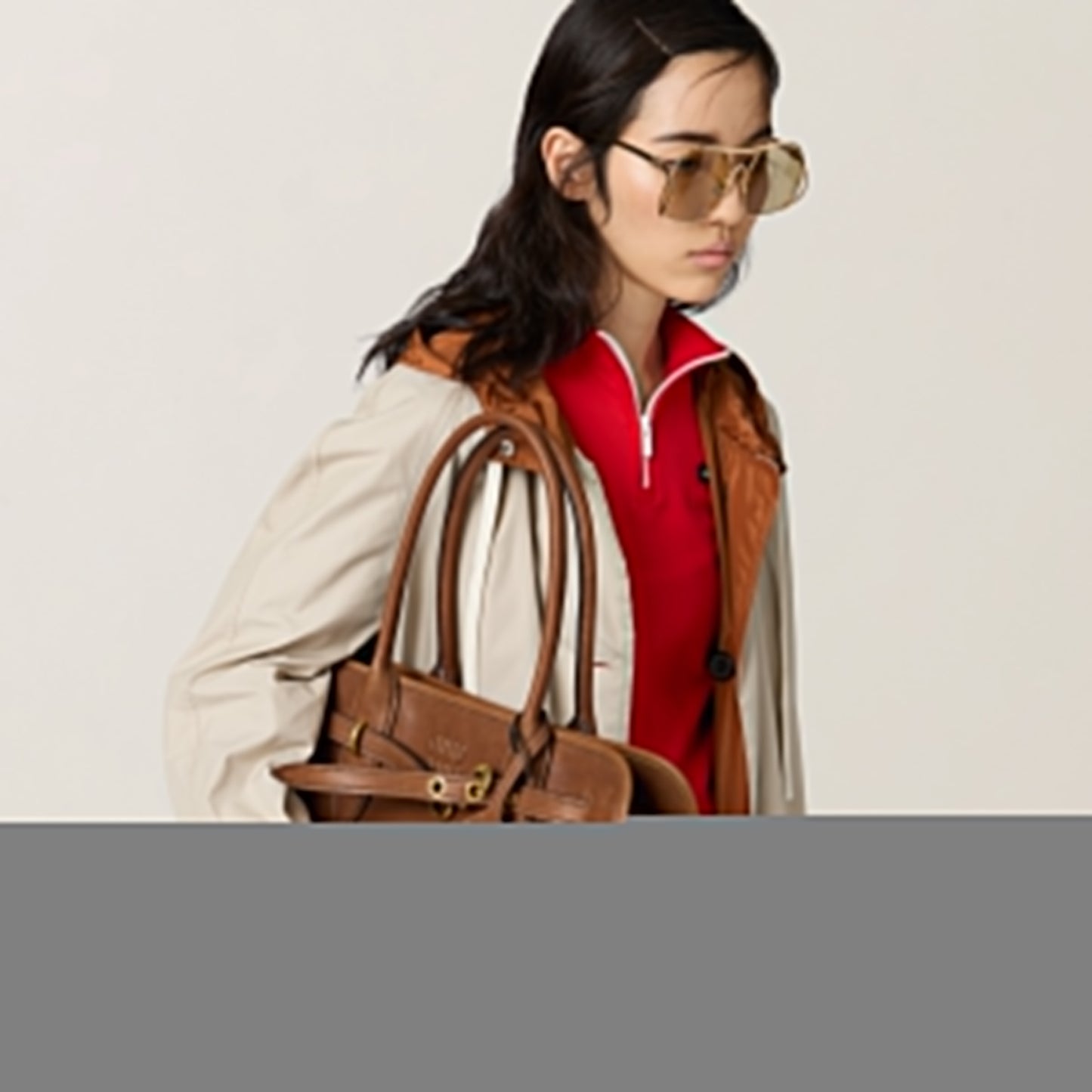 Aventure nappa leather bag