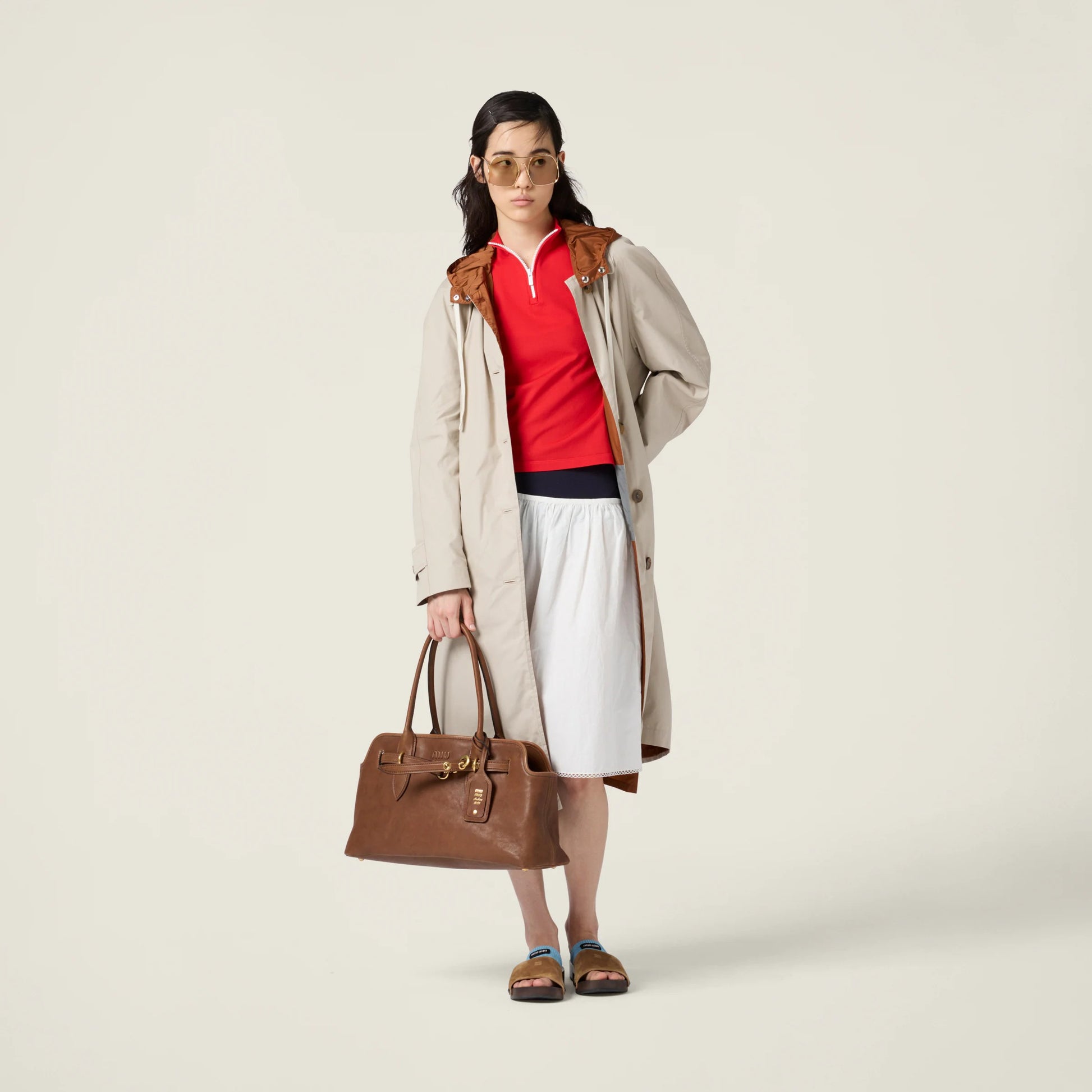 Aventure nappa leather bag