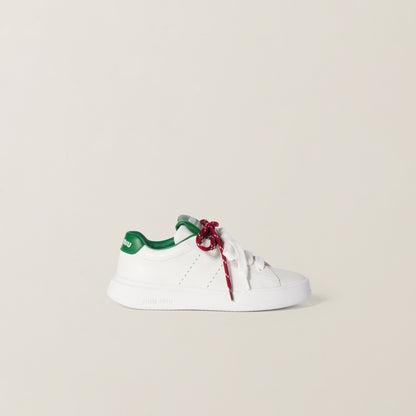 Leather sneakers