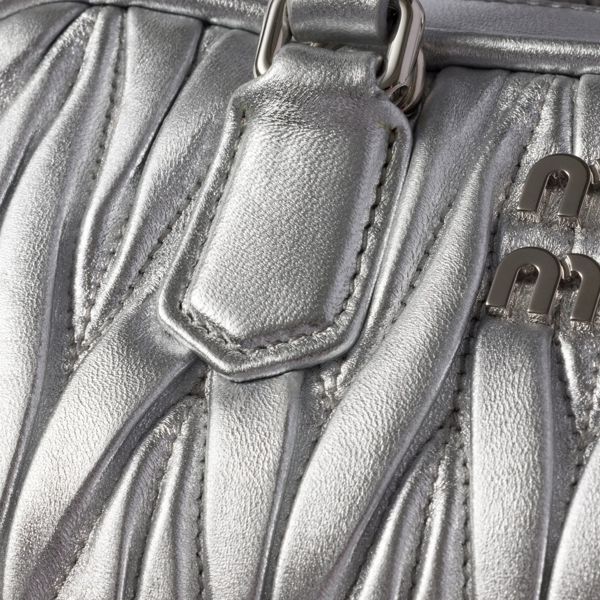 Arcadie matelassé nappa leather mini-bag