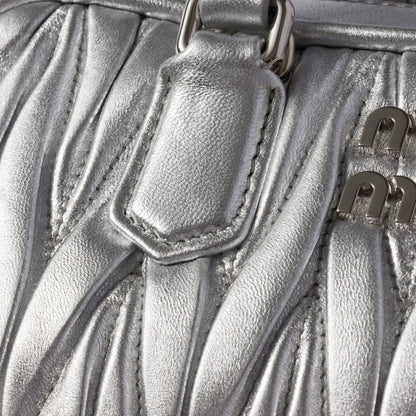 Arcadie matelassé nappa leather mini-bag