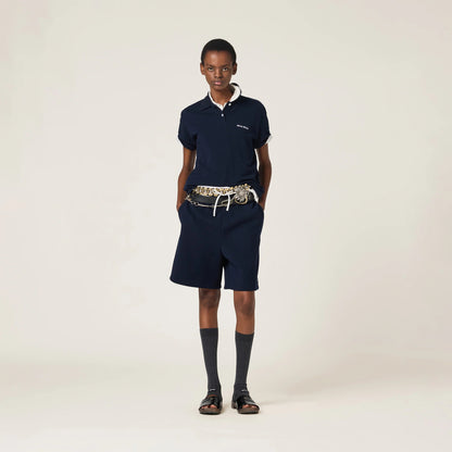 Cotton piqué polo shirt