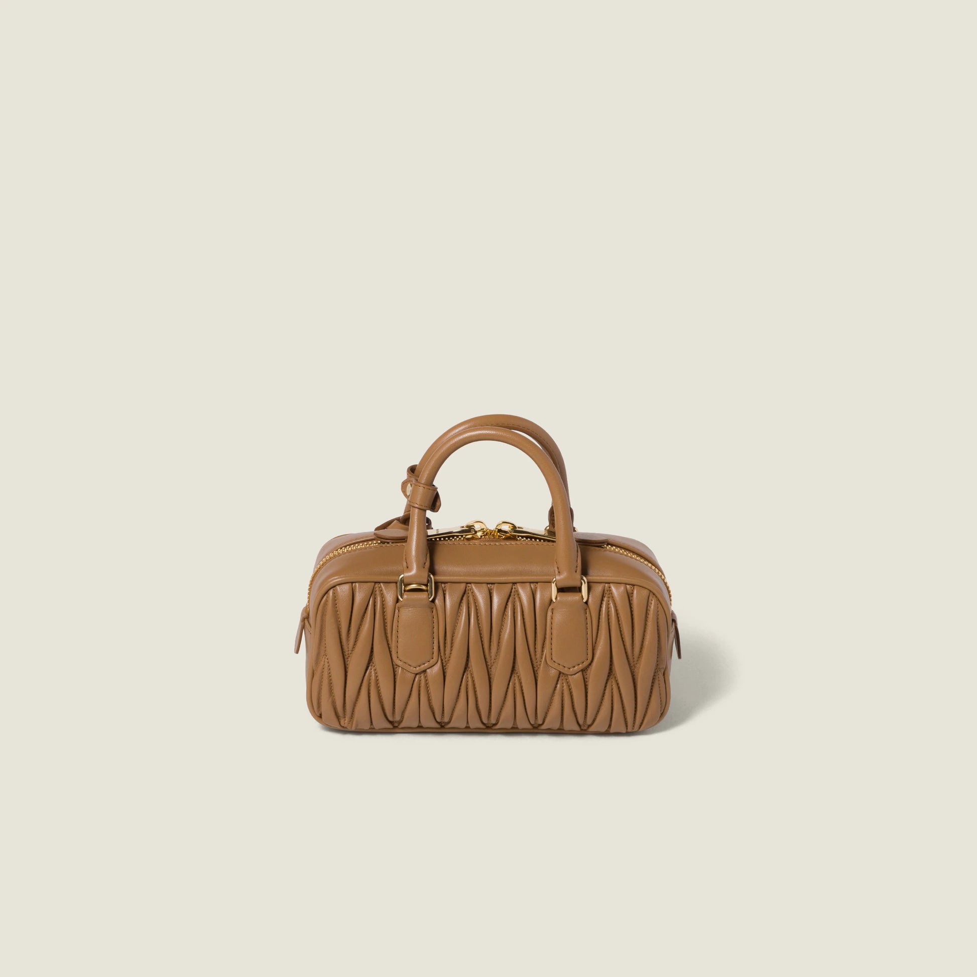 Arcadie matelassé nappa leather bag