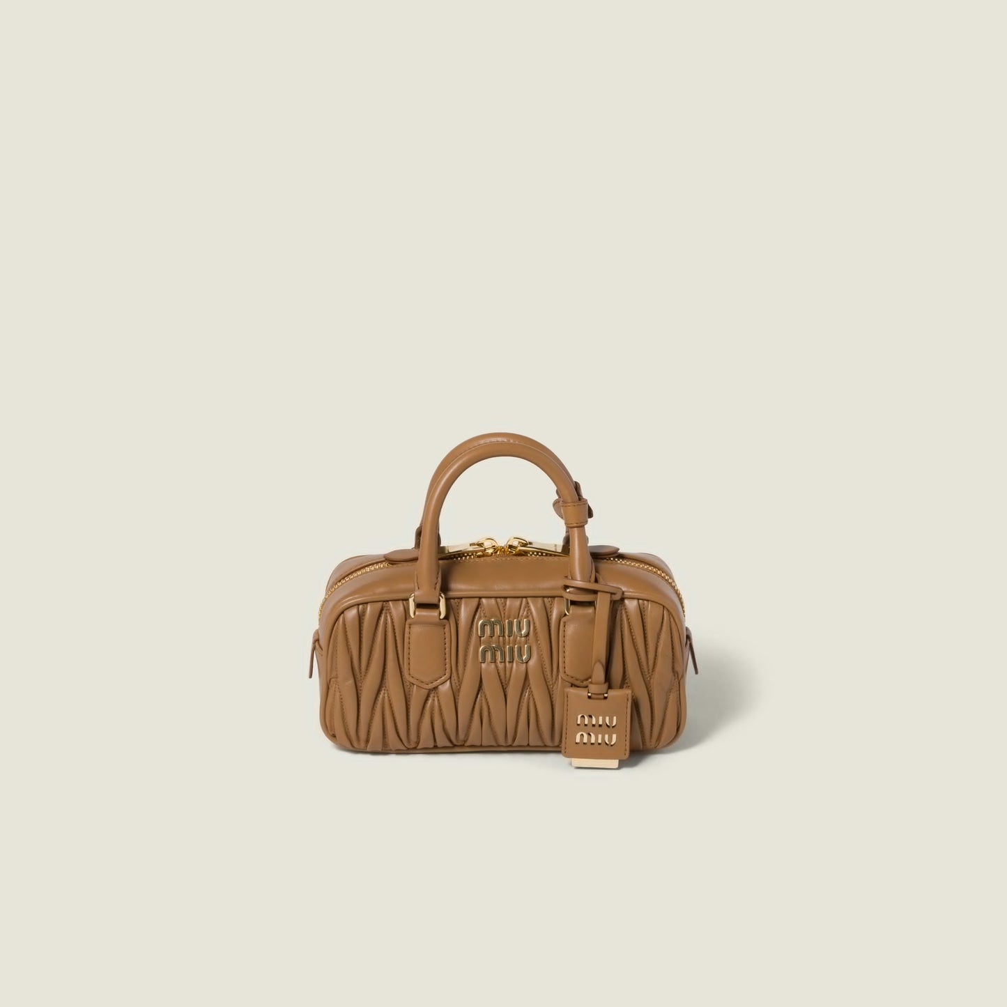 Arcadie matelassé nappa leather bag