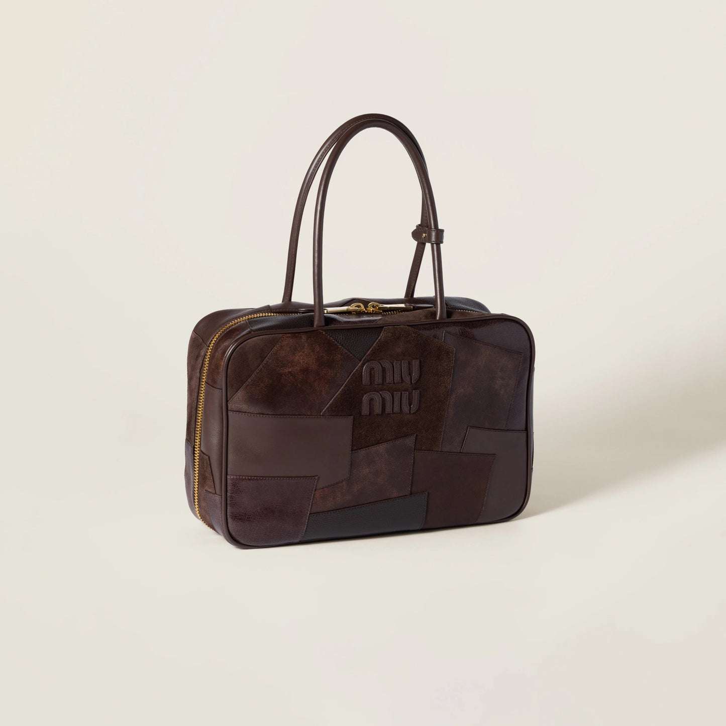 Leather patchwork Beau bag