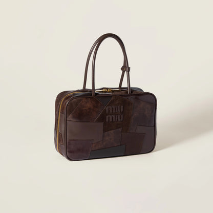 Leather patchwork Beau bag