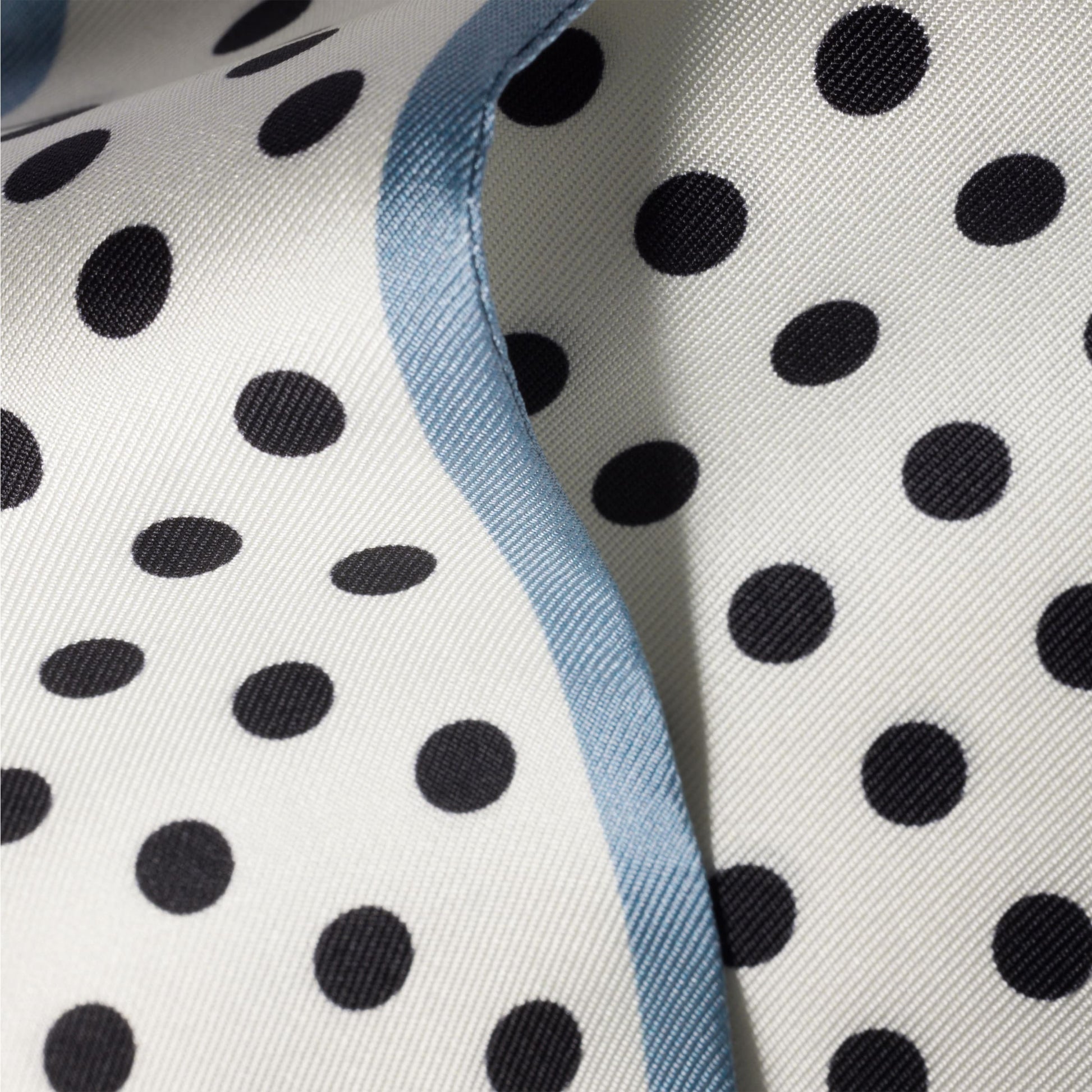 Printed twill scarf