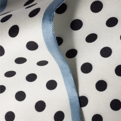 Printed twill scarf