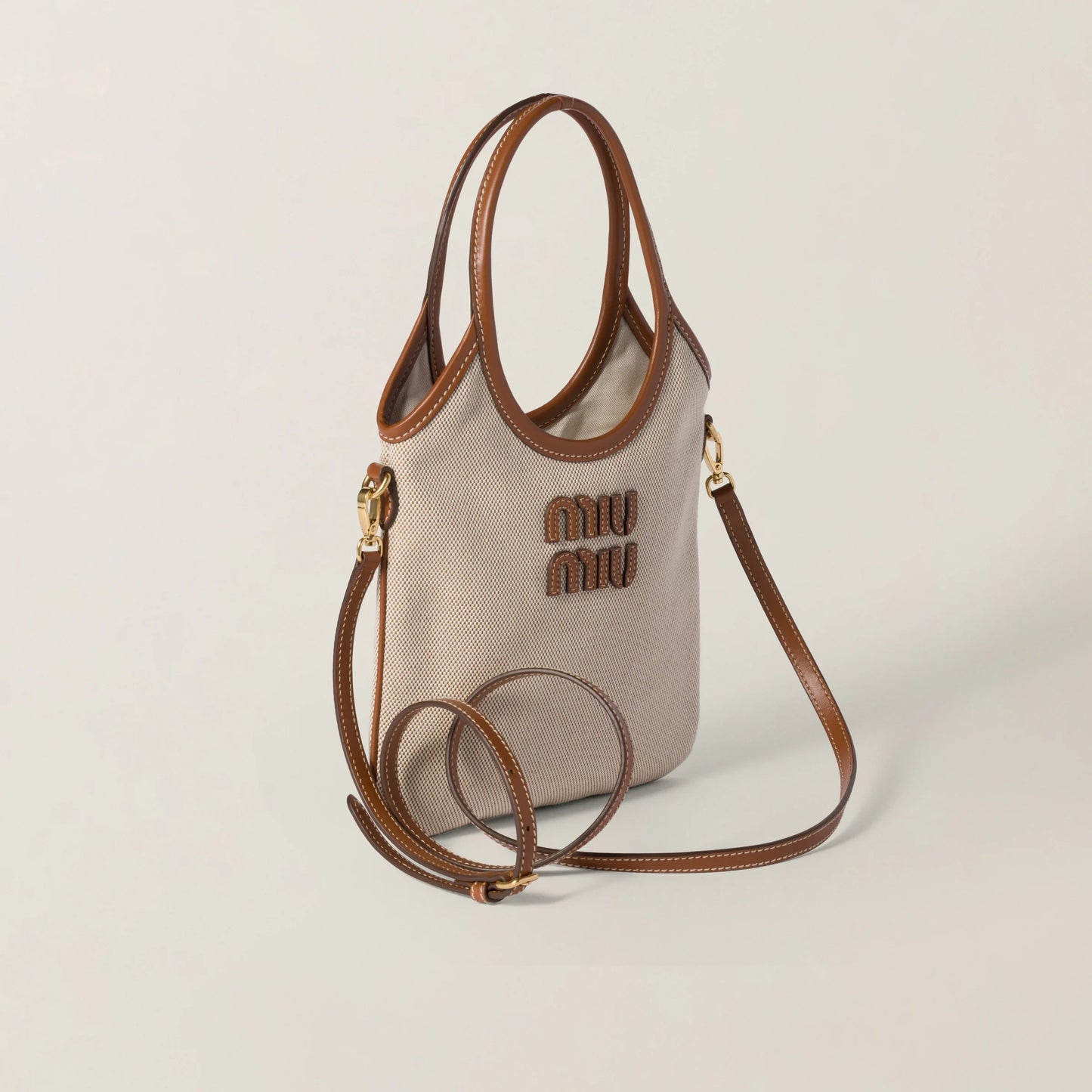 Ivy canvas and leather bag