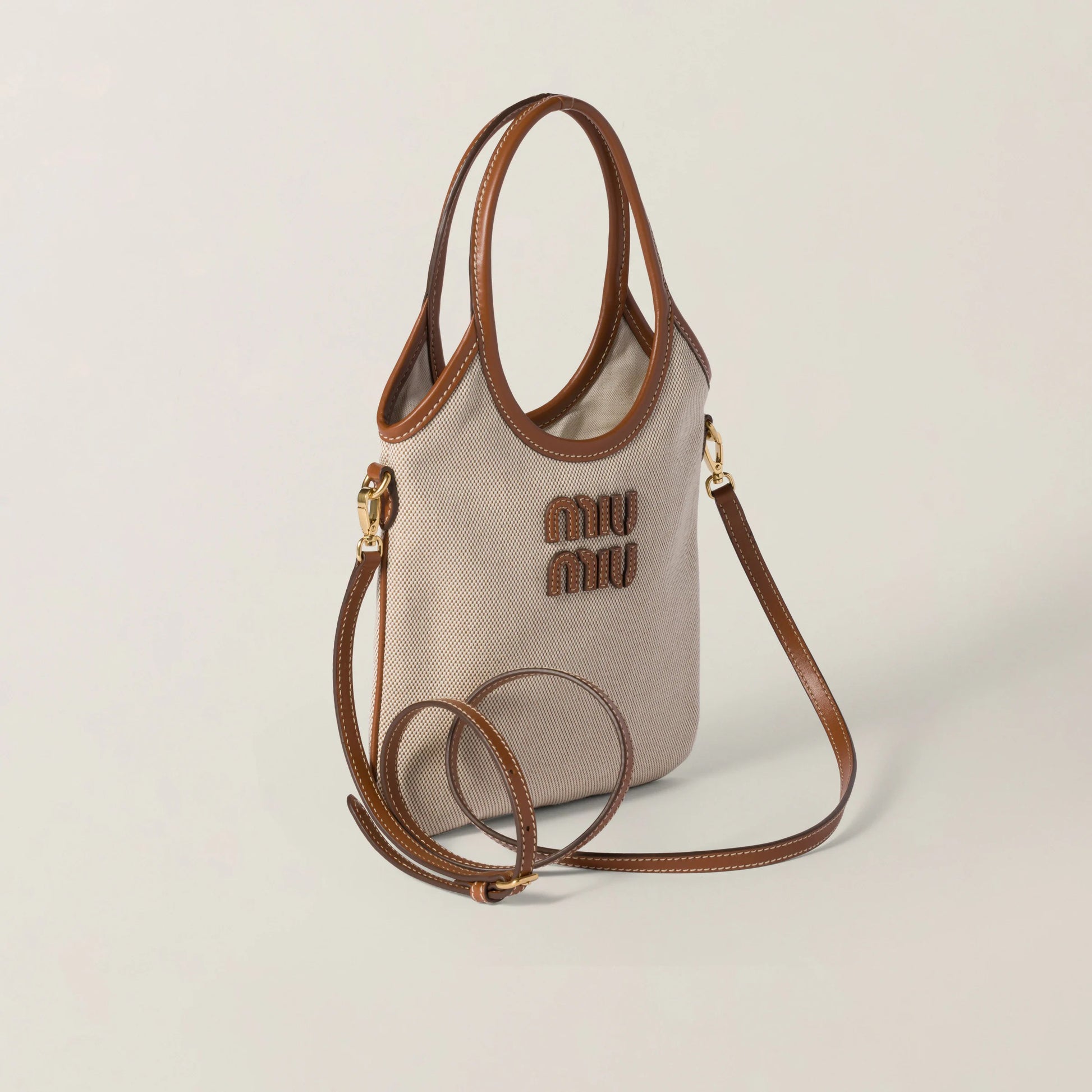 Ivy canvas and leather bag