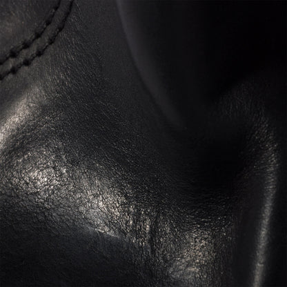 Calf leather booties