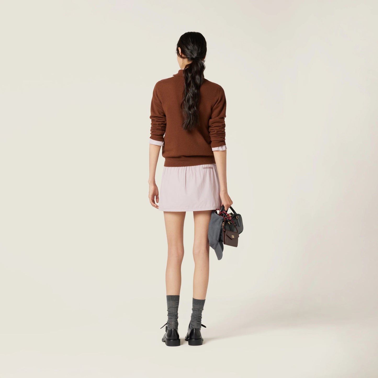 Cashmere knit cardigan