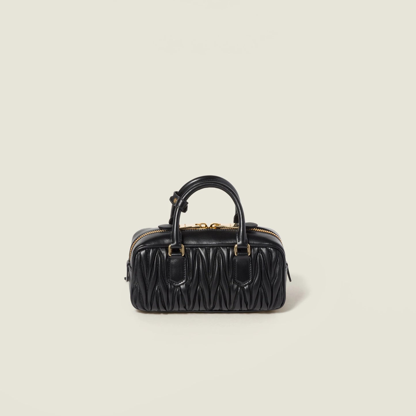 Arcadie matelassé nappa leather bag
