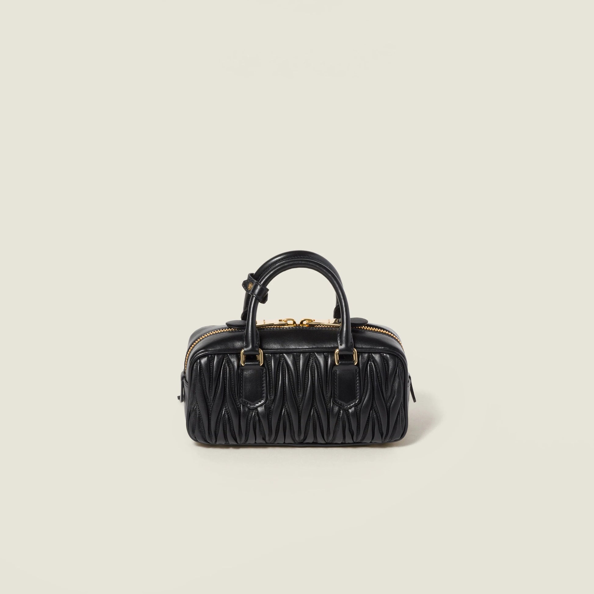 Arcadie matelassé nappa leather bag