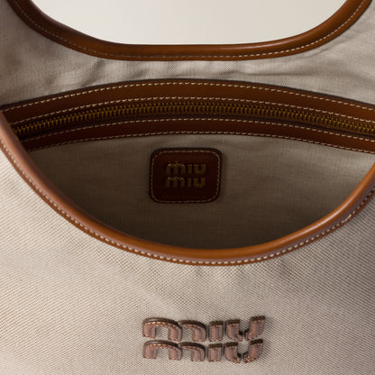 Ivy canvas and leather bag