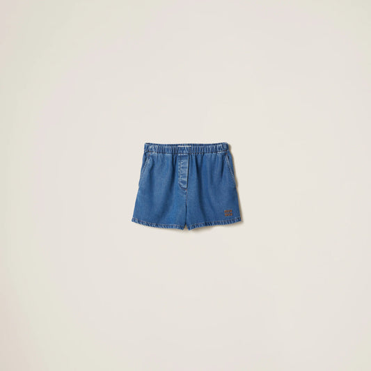 Denim Bermudas